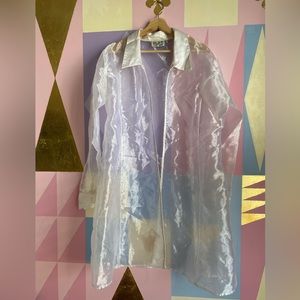 Vintage Sheer Open Dress